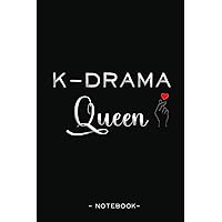 K-Dramas Queen: K-Drama Journal | Oppa Gift for Korean Dramas & K-pop Fans and Teen Girls who love Korea