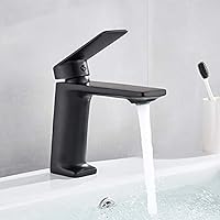 Water tap Faucet Faucet Black Basin Faucet Bathroom Sink Faucet Chrome Faucet Basin Taps Deck Vintage Wash Hot Cold Water Mixer Tap Crane Bath Faucet