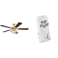 Westinghouse Vintage LED Ceiling Fan with Remote Control (52 Inch, Polished Brass)