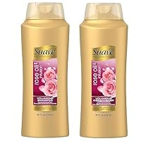 Suave Professionals Rose Oil Infusion Volumizing Shampoo and Conditioner, 28 fl oz each