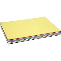 Coloured Kraft Card, A2 42x60 cm, 180 cm, asstd Colours, 20asstd Sheets