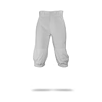 Marucci Sports - Youth Elite Tapered Pant Short White, White, Youth XX Large, (MAPTTSTSH-W-YXXL)