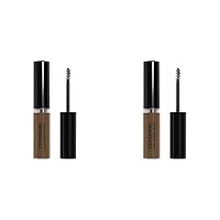 COVERGIRL - Easy Breezy Brow Volumizing Gel, Holds Brows for 24 Hours, Infused with Argan Oil & Biotin, 100% Cruelty-Free (Pack of 2)