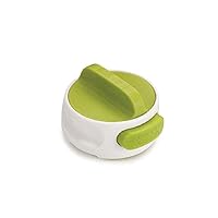 Joseph Joseph Can-Do Compact Can Opener Easy Twist Release Portable Space-Saving Manual Stainless Steel, Green