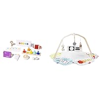 LOVEVERY | The Music Set | 6 Instruments and Rhythm & Songs Book & | The Play Gym | Award Winning for Baby, Stage-Based Developmental Activity Gym & Play Mat for Baby to Toddler