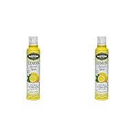 Mantova Spray 100% Extra Virgin Olive Oil Lemon 8 Ounce (Pack of 2)