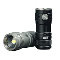T16R CREE XM-L2 U3 LED -380 Lumens (Available in Black or Grey) (Grey)