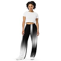 Black Shadow Wide-Legged Pants