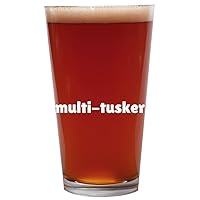 Multi-Tusker - 16oz Beer Pint Glass Cup