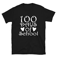 100 Days Brighter Fun Heart Design Short-Sleeve Unisex T-Shirt