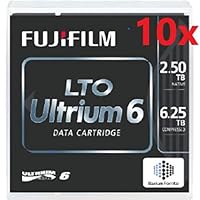 Fuji LTO Ultrium 6 Tape Cartridge 10 Pack