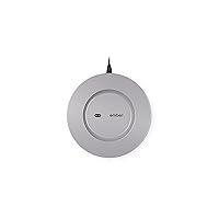 Ember Charging Coaster 2, Wireless Charging for Use with Ember Temperature Control Smart Mug, Gray