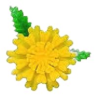 Artificial Flowers Mini Chrysanthemum (Yellow) Two-Tone (400 Pieces) [1.3 x 1.7 inches (3.3 x 4
