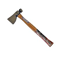 Vaughan RB 28-Ounce Rig Builders Hatchet, Hickory Handle for heavy construction, 17-Inch Long.