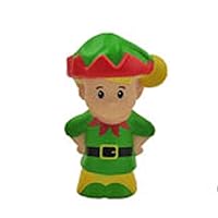 Replacement Figure for Fisher-Price Little People Santa's North Pole Cottage Playset X4189 - Includes 1 Replacement Christmas Elf Figure