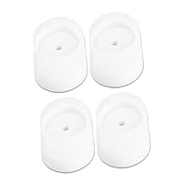 ERINGOGO 4pcs Protective Grating Wall Fixing Device Wall Cup for Gate Baby Wall Protector Cups Wall Guard Saver Pressure Mounted Guard Protection Accessories White Child Plastic