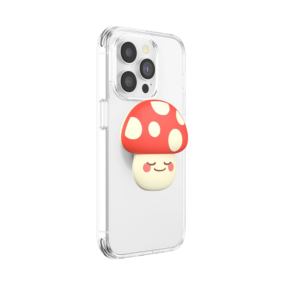 ​​​​PopSockets Phone Grip with Expanding Kickstand, PopSockets for Phone, PopOut - Cute shroomie