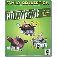 Who Wants to be a Millionaire Family Bundle - Kids Edition, Sports and 3rd Edition in 1!