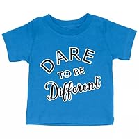 Dare to Be Different Baby Jersey T-Shirt - Cool Baby T-Shirt - Graphic T-Shirt for Babies