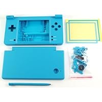 Gametown Full Housing Case Cover Shell with Buttons Replacement Parts for Nintendo DSi NDSi-Blue