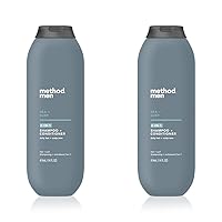 Method Men 2-in-1 Shampoo and Conditioner, Sea and Surf, Paraben and Phthalate Free, 14 fl oz, 1 Ct (Pack of 2)