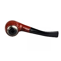 Captain Tobacco Pipe Red Smoking Pipe