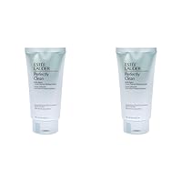 Estee Lauder | Perfectly Clean | Multi-Action Crème Cleanser/Moisture Mask | Conditions | Nourishes | Non-foaming creme | 5 oz (Pack of 2)