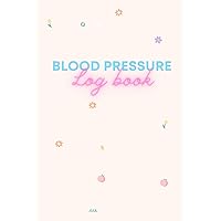 Blood pressure record: Blood pressure log book, 108 weeks, 110 page