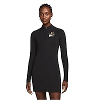 Nike Women's Sportswear Essential Dress, Black, Large