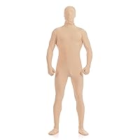 HNASUIT Mens Spandex Zentai Suit Full Body 2nd Skin Tight Suit Costume Stretchy Unitard Bodysuit for Halloween Cosplay 