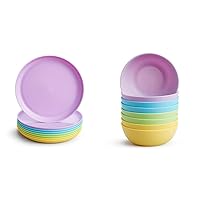 Munchkin® Multi™ Baby and Toddler Plates, 8 Pack & Multi™ Baby and Toddler Bowls, 8 Pack