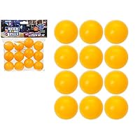 12PC Beer Pong Spare Balls in OPP Bag W/PVC CTED Header