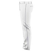 Alleson Athletic Boys' Crush Baseball Pant, Wh/Ny, Medium