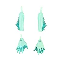 Replacement Teal Lower Arms and Hands for Monster High Doll Manster 2 Pack Gil Webber and Deuce Gorgon - CBX42