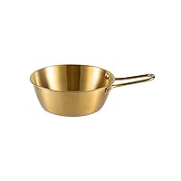 Wine Bowls Tablewares Stainless Steel Material With Handle Wear-resistant Anti-fall Korean Seasoning Bowls 4 Sizes Stainless Steel Wide Bowl