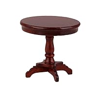 Round Table Wrist Wooden Table Round Boards in Miniature Mini Furniture Coffee Decoration