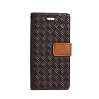 Compatible with Galaxy S21Ultra, Eltoro Check Wallet Diary Card Phone Case with Cash Slot Brown