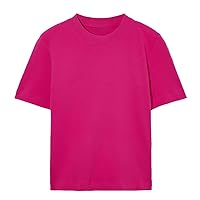 2023 Summer New Women's Casual Striped T-Shirt Short Sleeve Crewneck Top Simple