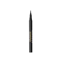 Arches & Halos Fine Bristle Tip Pen - Creamy, Buildable Formula for Shaping and Defining Eyebrows - Waterproof, Long Lasting, 24 Hour Color - Precise Bristled Applicator Tip - Charcoal - 0.02 oz