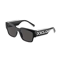Dolce & Gabbana DG6184 Square Sunglasses for Men + BUNDLE With Designer iWear Eyewear Kit