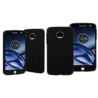 Case-Mate Tough Case with Stand for Moto Z Droid - Black