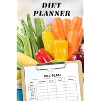 DIET PLANNER: How to start diet. Healthy Diet plans. Weight loss for 3 months. Slim woman journal Daily Food and Weight Loss Diary (111 Pages 6x9)