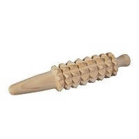 Wooden Handheld Acupressure and Reflexology Massager for Relaxation and Pain Relief