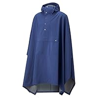 Puma Mens Waterproof Poncho X Maison Kitsune Athletic Outerwear Casual Pullover - Blue