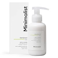 MENT Gentle Cleanser 6% Oat Extract For Sensitive Skin (Dry to Normal) | Sulphate Free | Non-Drying | Fragrance Free | Gentle Face Wash With Hyaluronic Acid (120 ml)