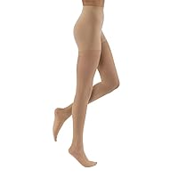 Women's Ultrasheer 30-40 mmHg Extra Firm Support Pantyhose Size: Large, Color: Natural