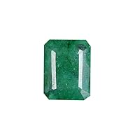 Natural Green Emerald Loose Gemstone 6.90 Carat Multi Purpose Use Egl Certified Green Emerald V-8334