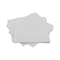 G.E.T. 4-T1000 White Cone Basket Liner / Deli Wrap Paper / Double Open Bag Paper Food-Safe Tissue Liners Collection, White(Pack of Case)