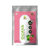 Guava Premix- Fruit Juice- Made From Guava Powder, Desi Khand, Rock Salt- Rich in Multivitamins- Instant Energy- Cool Refreshing Drink- Guava Premix Powder- 500 Gram