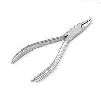 OdontoMed2011 Ortho Plier Peeso Collar Pliers Dental Instruments Stainless Steel Orthodontic Pliers Flat Tip Straight Mirror Polish Finish